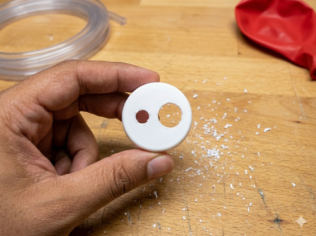 container with holes