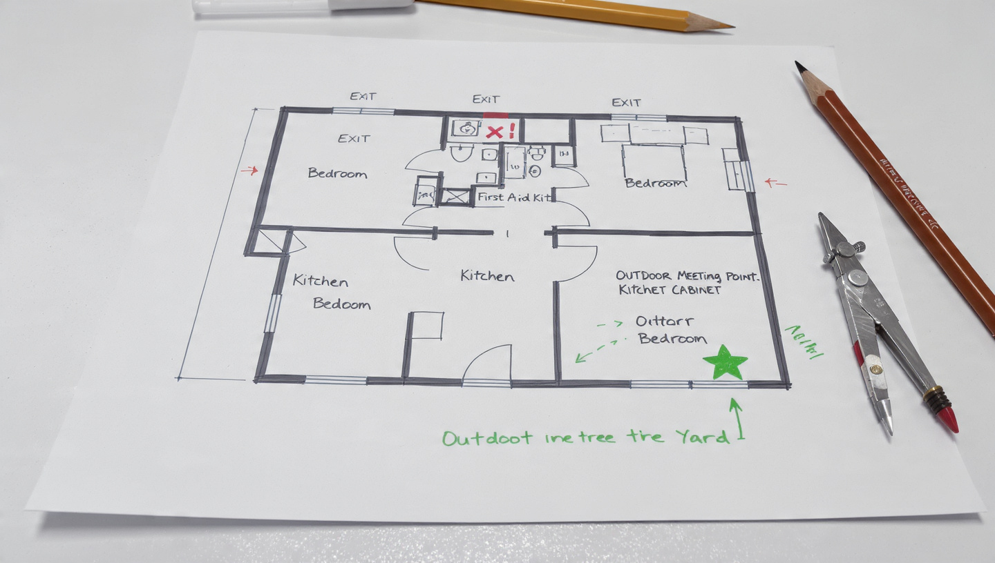 home emergency map