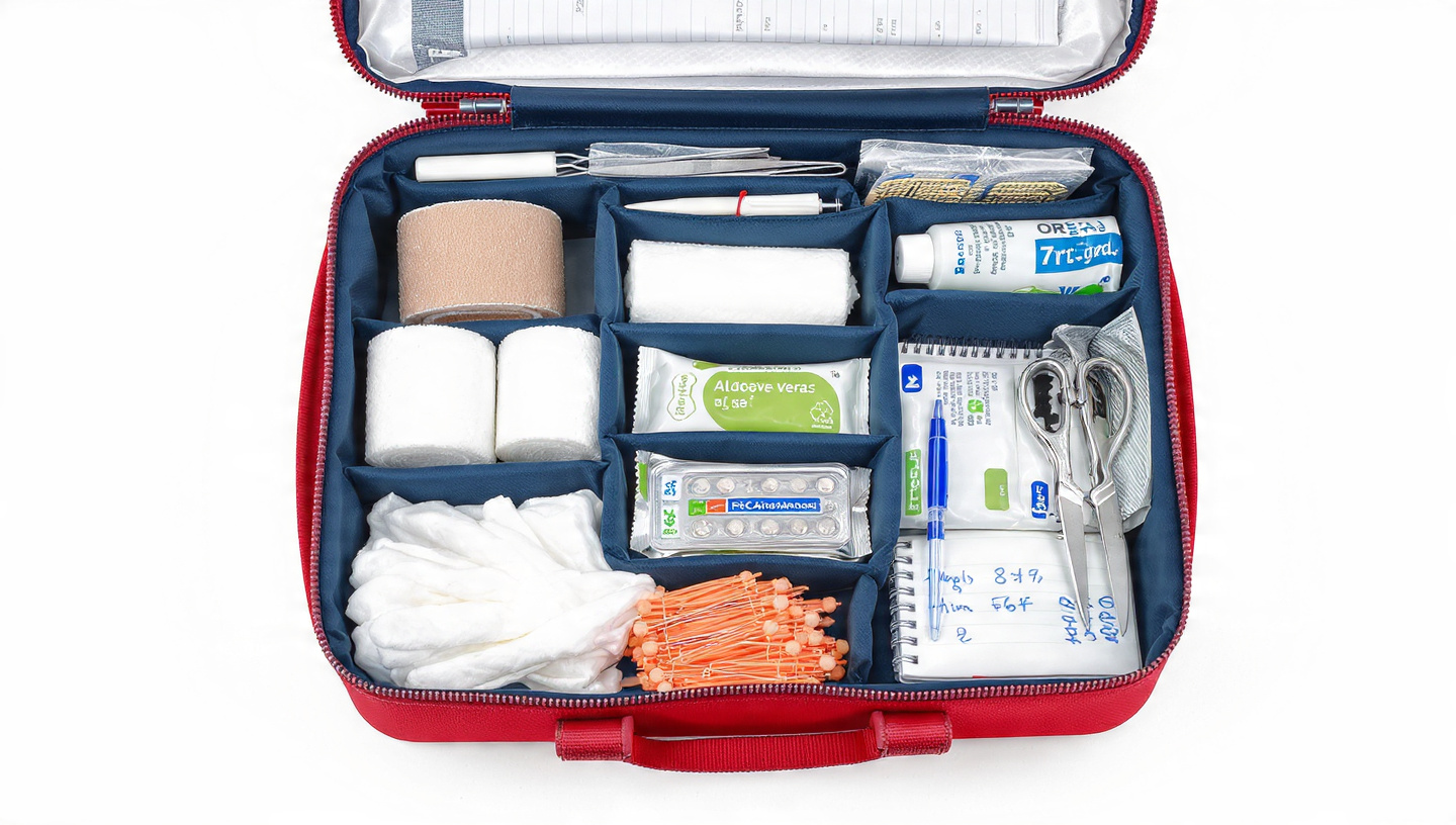 complete first aid kit